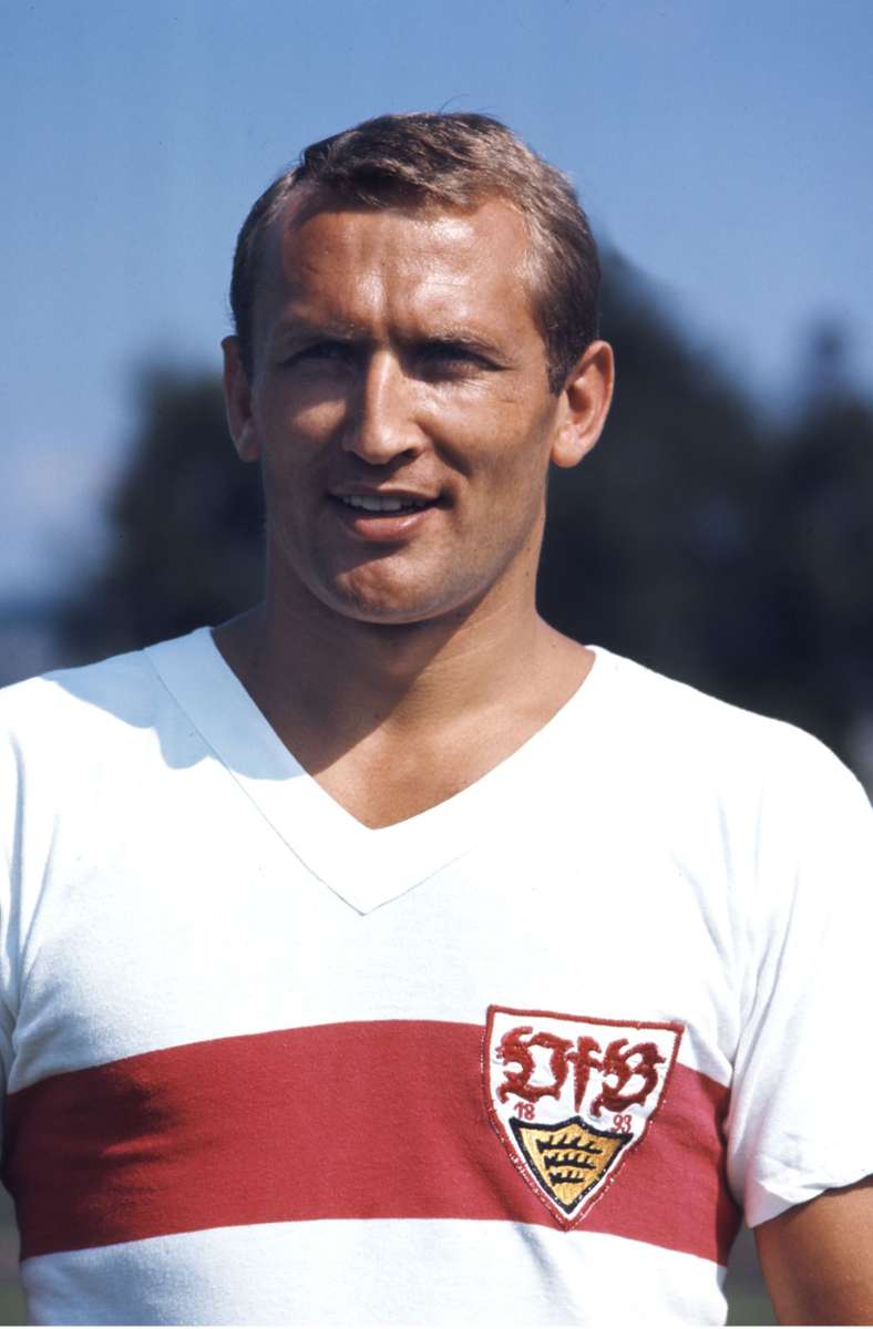 Hans Eisele trug die Spielführerbinde des VfB von 1970 bis 1971.