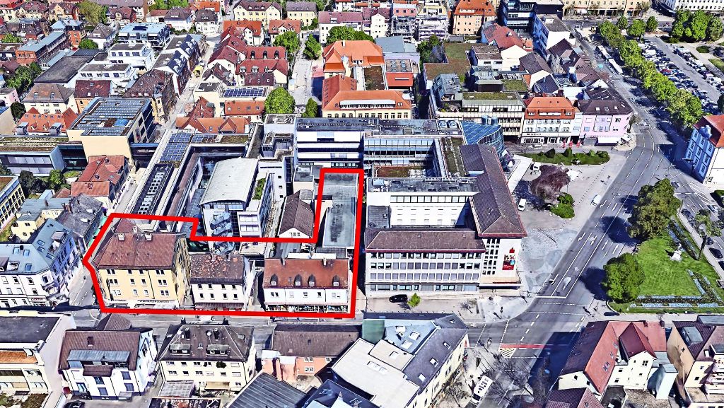 Umstrittenes Großprojekt in Ludwigsburger City: Die KSK plant massive Umbauten