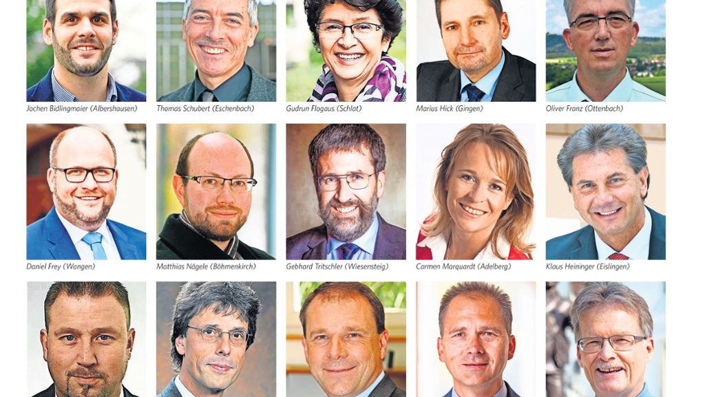Bürgermeister-Superwahljahr im Kreis Göppingen: 14 von 15 Rathauschefs wollen weitermachen