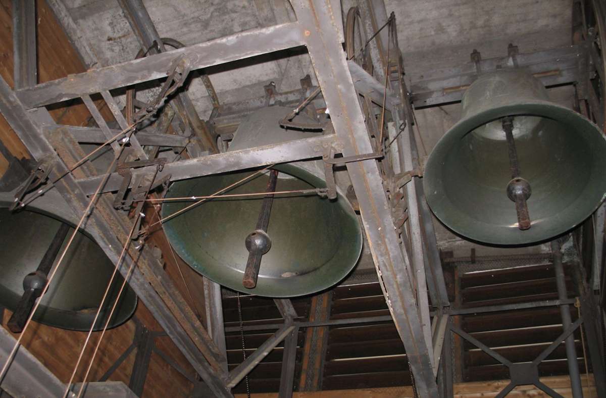 Im Glockenturm von St. Hedwig läutet auch eine Glocke aus Trebnitz. Foto: Alexandra Kratz