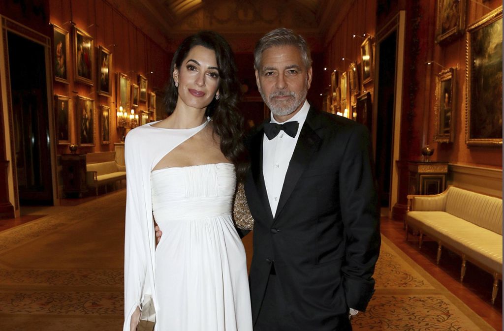 Ein Powerduo – auch was den Look betrifft: Amal und George Clooney.