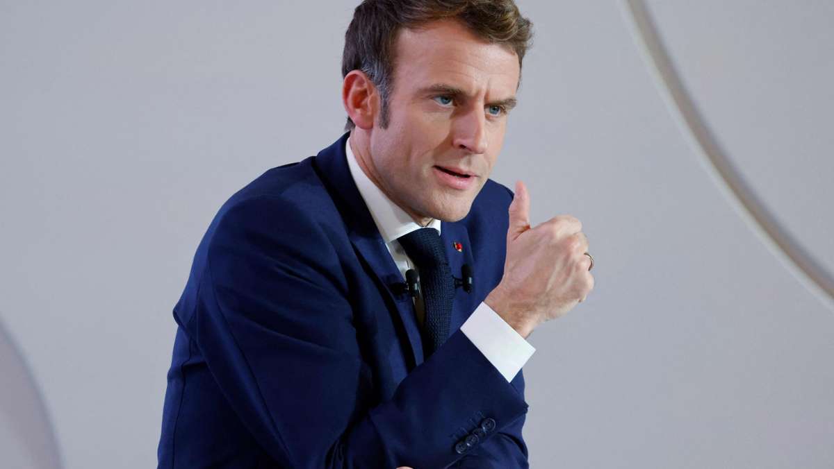  Mit einem vulgären Spruch lässt Frankreichs Präsident den Wahlkampf offenbar gezielt ausarten. 
