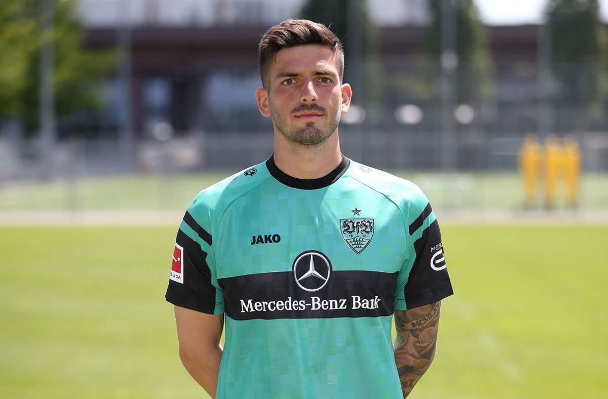 Fabian Bredlow, Position: Torwart, Alter: 27, Größe: 1,90 Meter, Gewicht: 89 Kilogramm, beim VfB seit: 1. 7. 2019. Vertrag bis 30. Juni 2024.