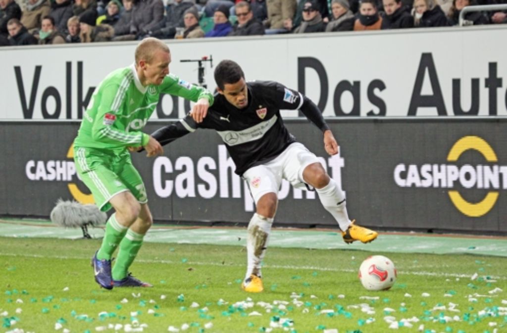 Daniel Didavi (rechts) ist in Wolfsburg eingewechselt worden.