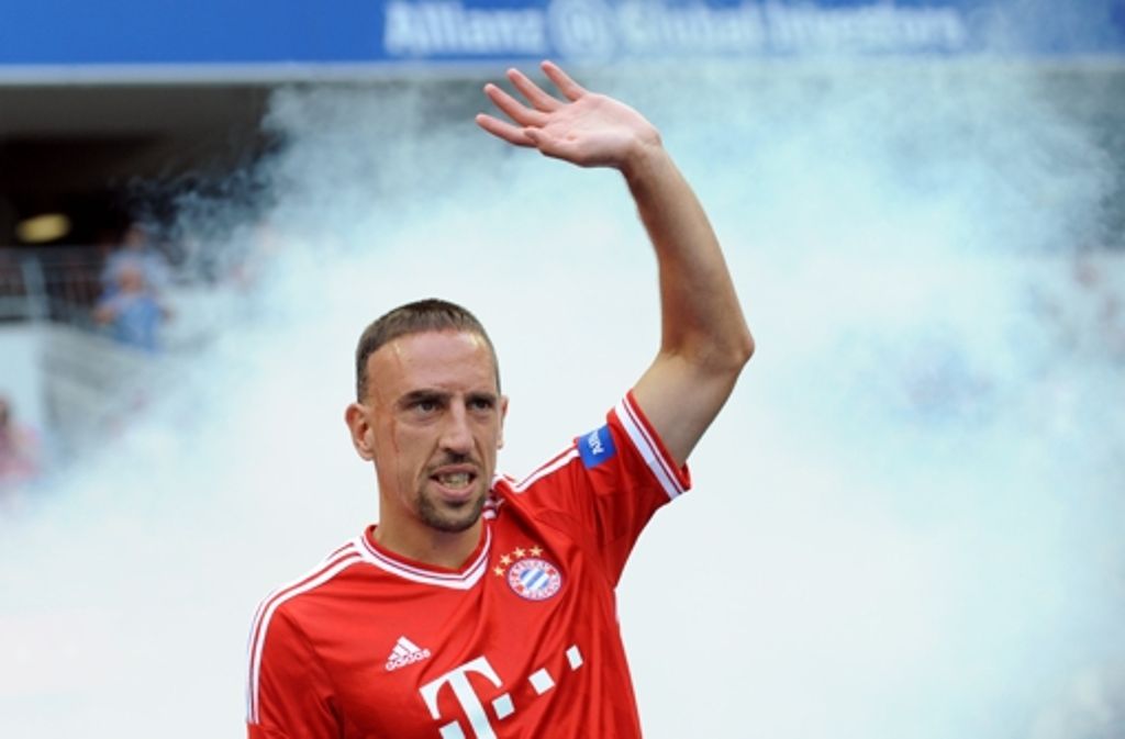 Franck Ribéry vom FC Bayern München wurde zu Europas Fußballer des Jahres gewählt. Foto: dpa