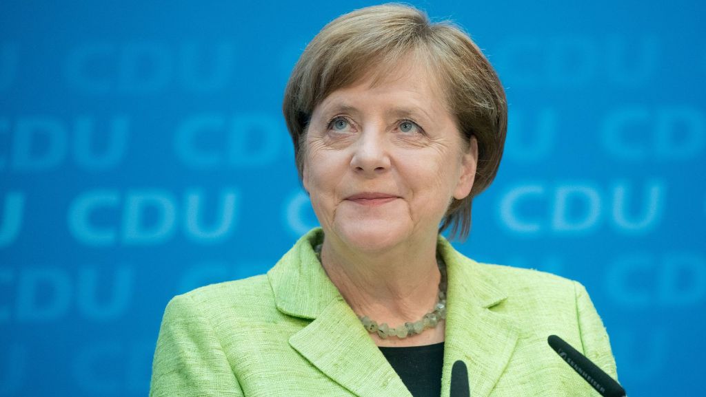Angela Merkel nach der Saarwahl: Ein Tag, um wenig traurig zu sein