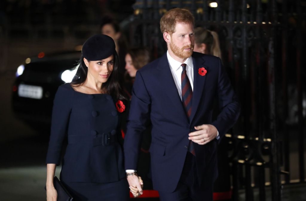 Hand in Hand, egal was das Protokoll sagt: Herzogin Meghan und Prinz Harry
