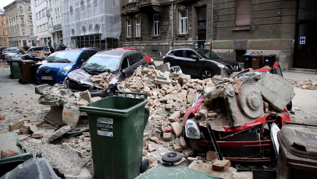 Erdbeben erschüttert Zagreb: Viele Verletzte und schwere Schäden