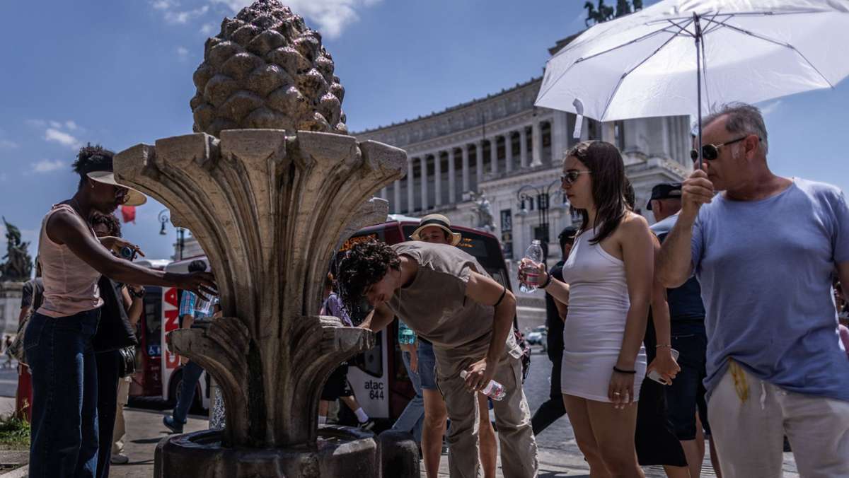 Stromausfälle in Rom: Klimaanlagen machen bei Rekordhitze schlapp