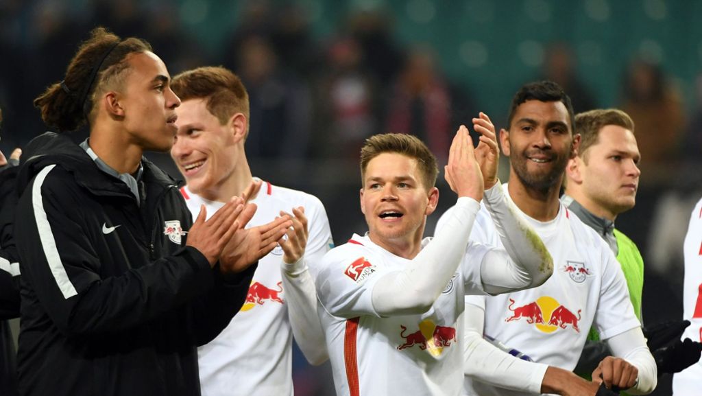 Fußball-Bundesliga: RB Leipzig bleibt an FC Bayern dran