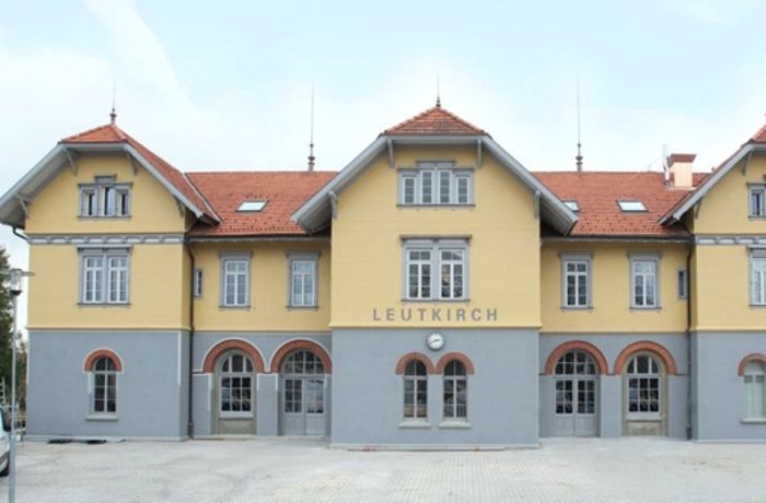 Der Bürgerbahnhof von Leutkirch