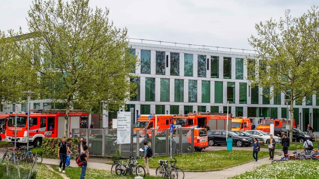 Universität Stuttgart: Brand im Chemielabor
