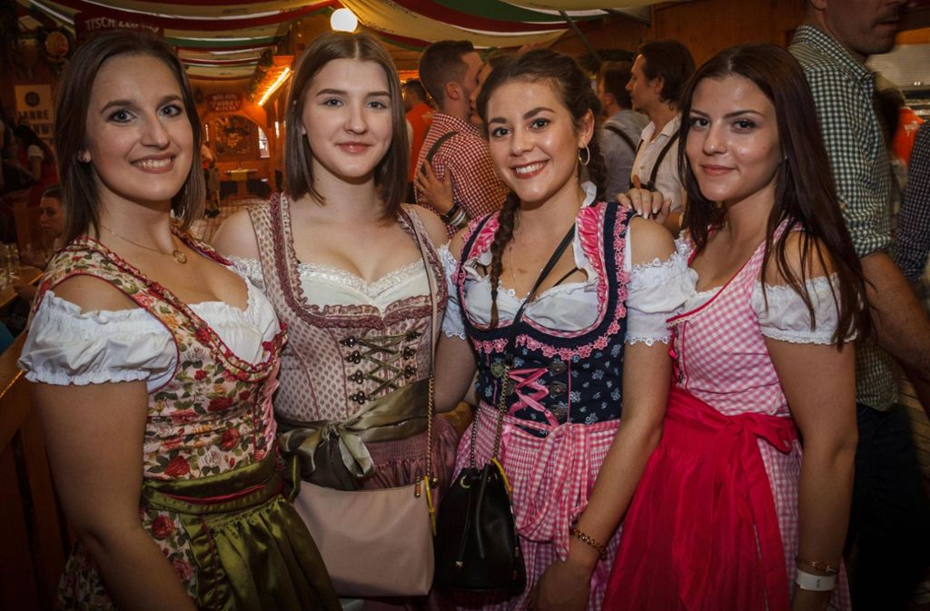 Das Stuttgarter Frühlingsfest ist in diesem Jahr bislang gut besucht.