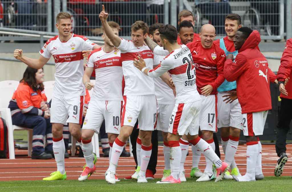 31. Spieltag: Wieder beweist der VfB erstaunliche Comeback-Qualitäten. In Nürnberg liegen die Schwaben früh 0:2 zurück, gewinnen dank eines späten Treffers von Florian Klein aber noch 3:2.