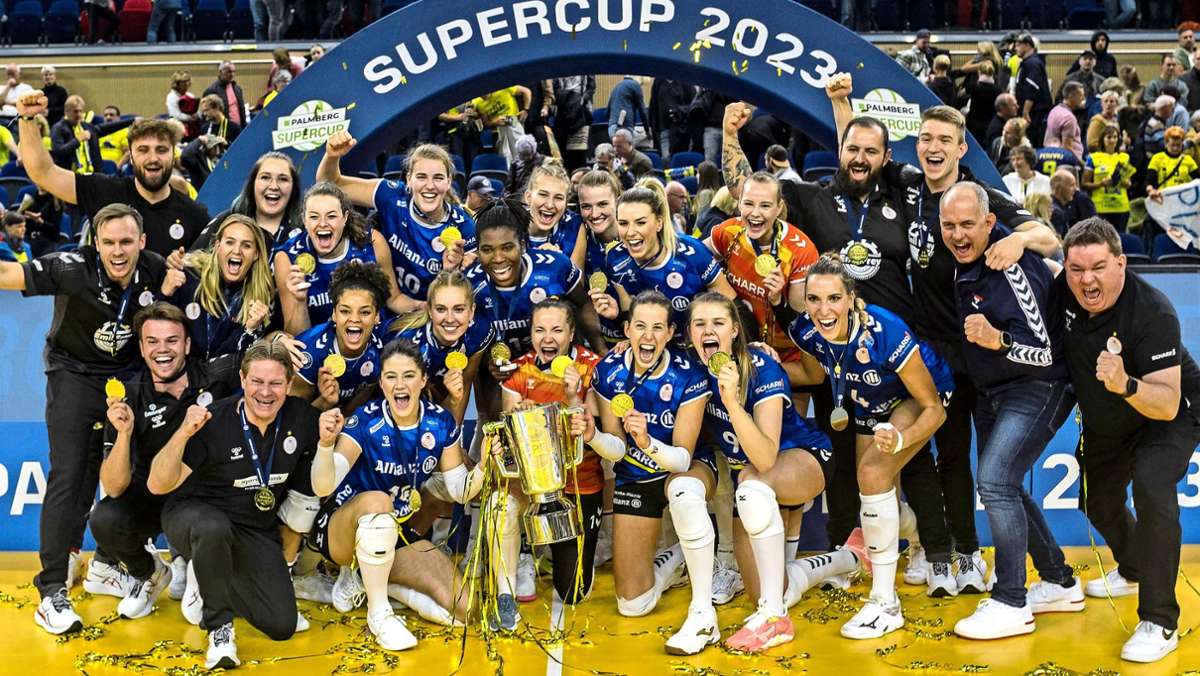 Volleyball-Supercup: Der erste Titel geht nach Stuttgart