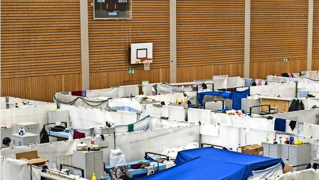 Flüchtlingsunterbringung im Landkreis Ludwigsburg: Zwei Hallen bleiben als Reserve