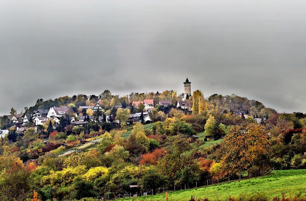 So schön ist es im Altkreis Leonberg. Im Bild: der Engelbergturm.