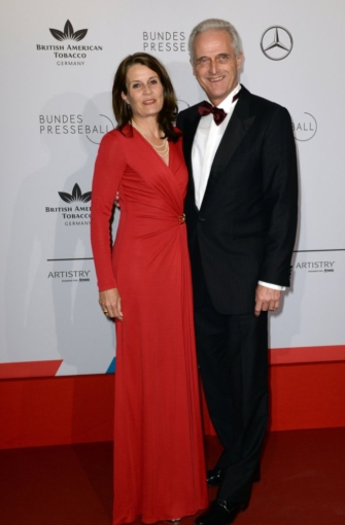 Bundesverkehrsminister Peter Ramsauer (CSU) und seine Frau Susanne.