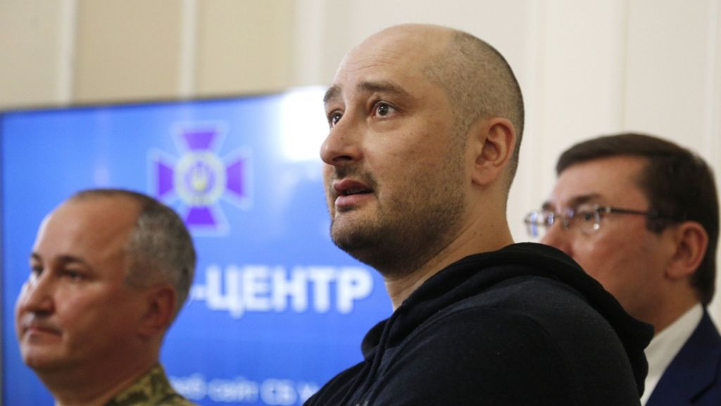 Geheimdienst täuschte Mord vor: Babtschenko: „Ich bin am Leben“