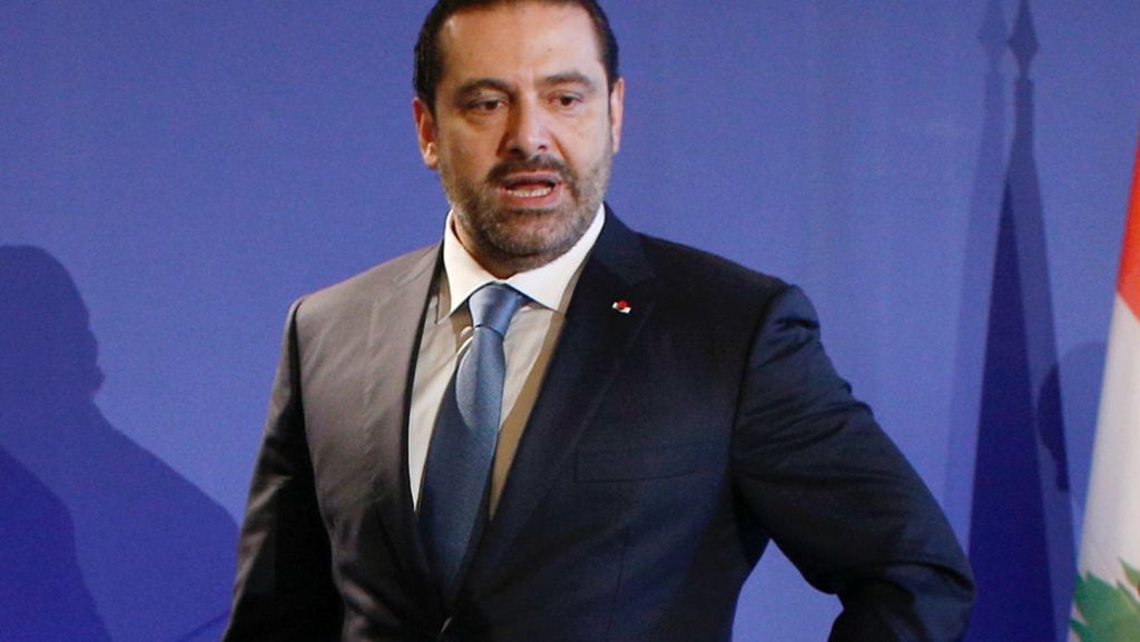 Proteste im Libanon: Regierungschef Hariri kündigt seinen Rücktritt an