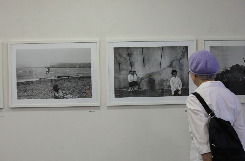 Die Bilder von Nikos Economopoulos sind in der Galerie der Stadt Fellbach ausgestellt.
