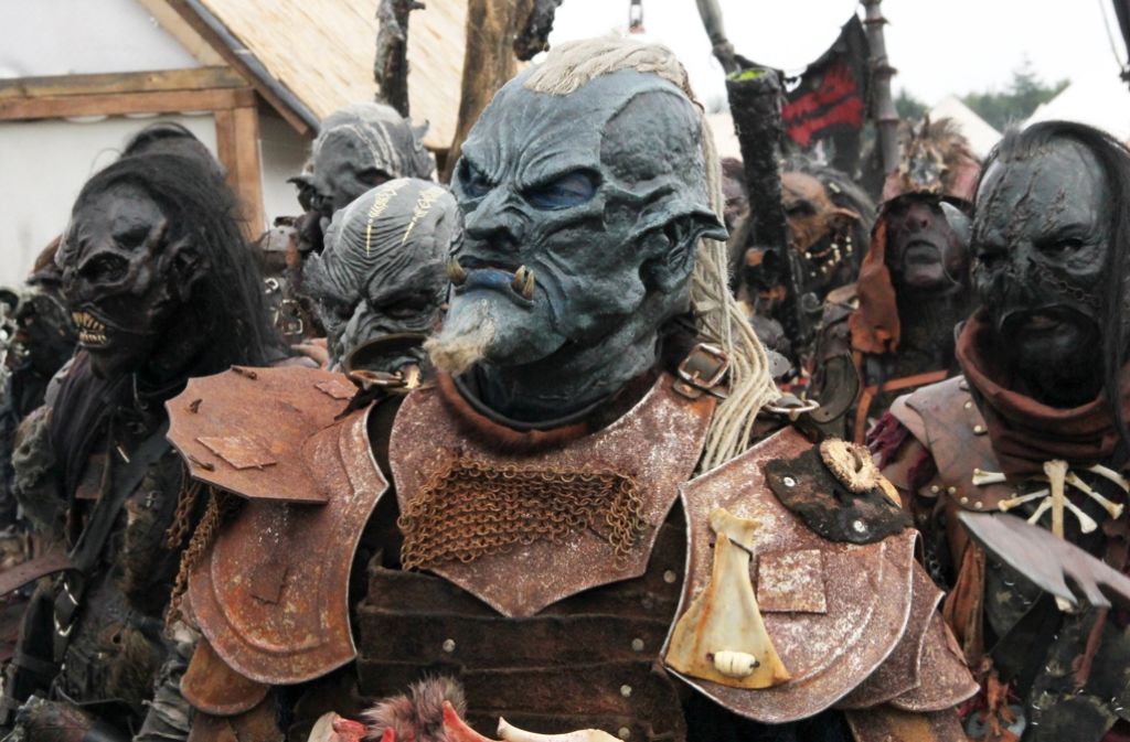 Ein Ork-Häuptling in Diemelstadt mit seinem Clan.