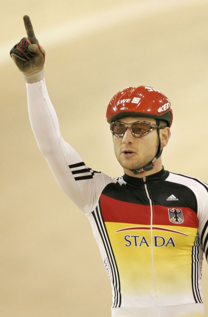 Der Sprinter: Rene Wolff (ehemaliger Bahnradsportler, 2004 Olympiasieger und 2003 Weltmeister im Teamsprint, 2005 Weltmeister im Sprint)