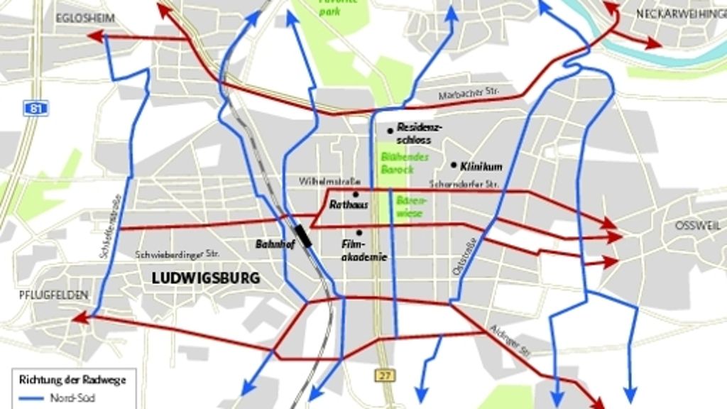 Ludwigsburg: Visionen von der Radlerstadt