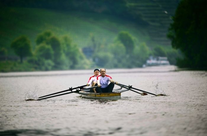 Schwäbische Sportlichkeit auf dem Fluss