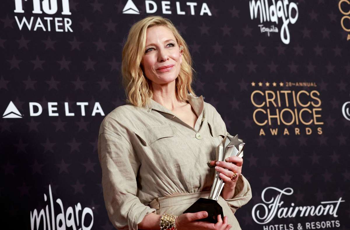 Nominiert für den besten Film ist das Musikdrama „Tár“ mit Cate Blanchett in der Hauptrolle.