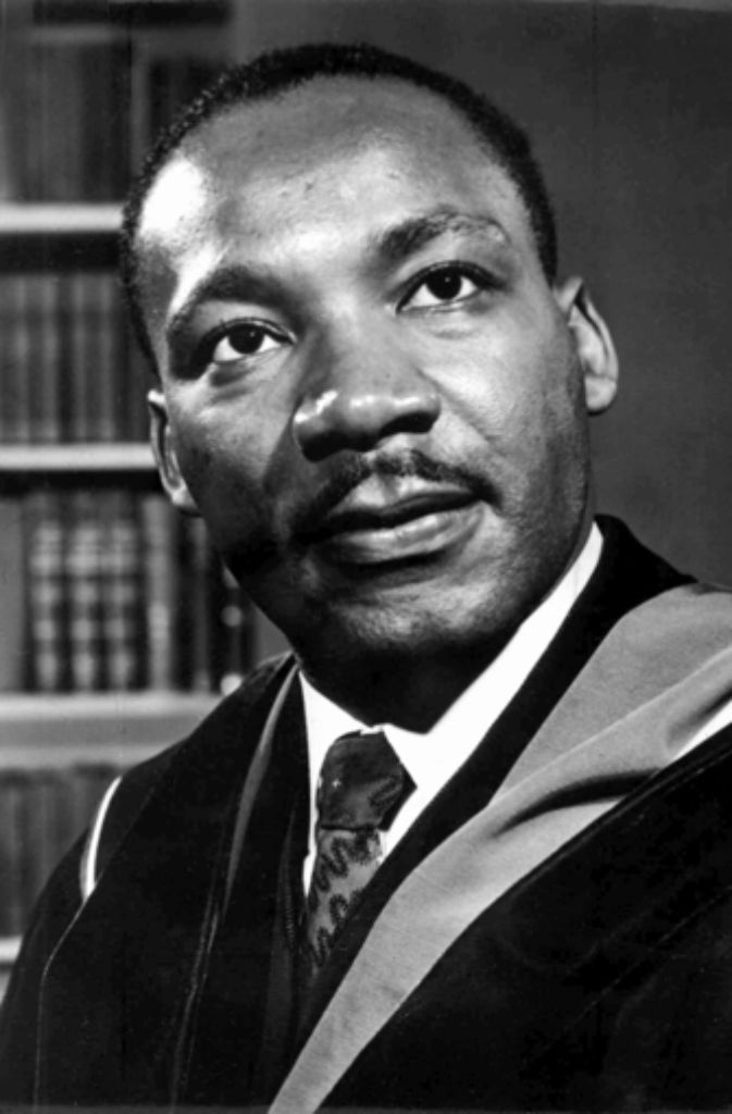 Der amerikanische Bürgerrechtler Martin Luther King.