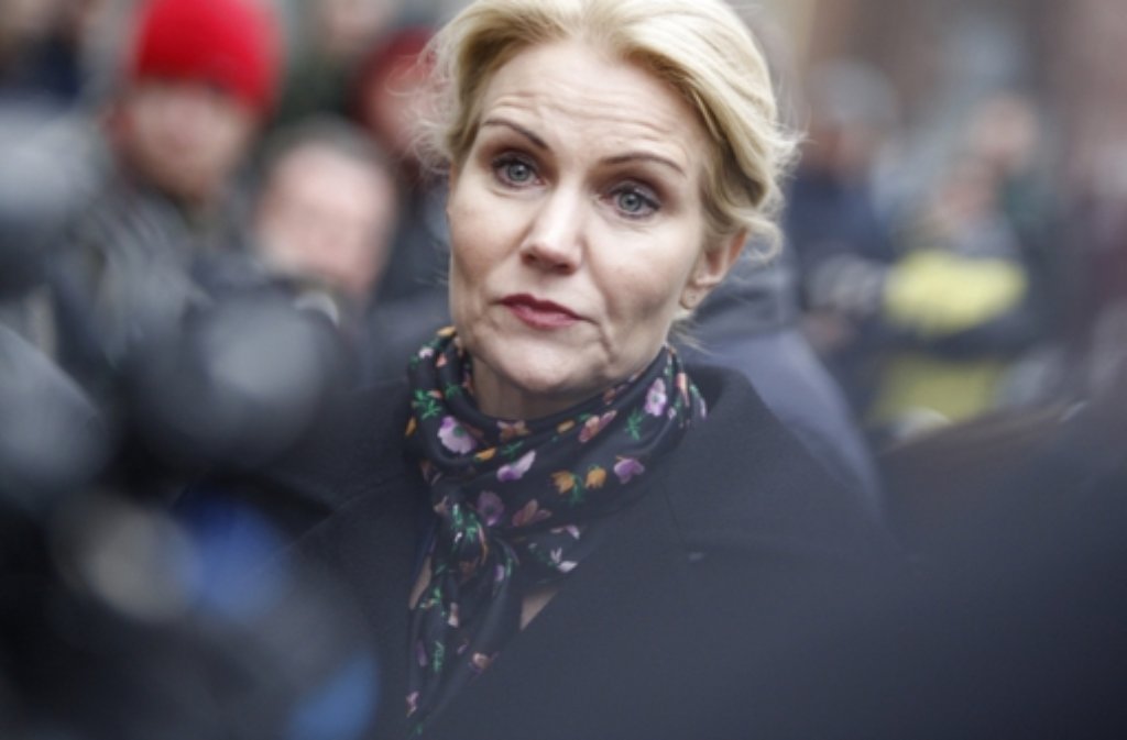 Trauer in Dänemark: Die dänische Ministerpräsidentin Helle Thorning-Schmidt