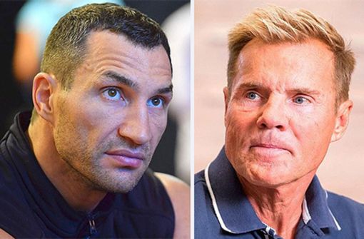 Wladimir Klitschko hat Dieter Bohlen scharf kritisiert. Foto: Kerstin Joensson/epa/dpa/Daniel Bockwoldt/dpa