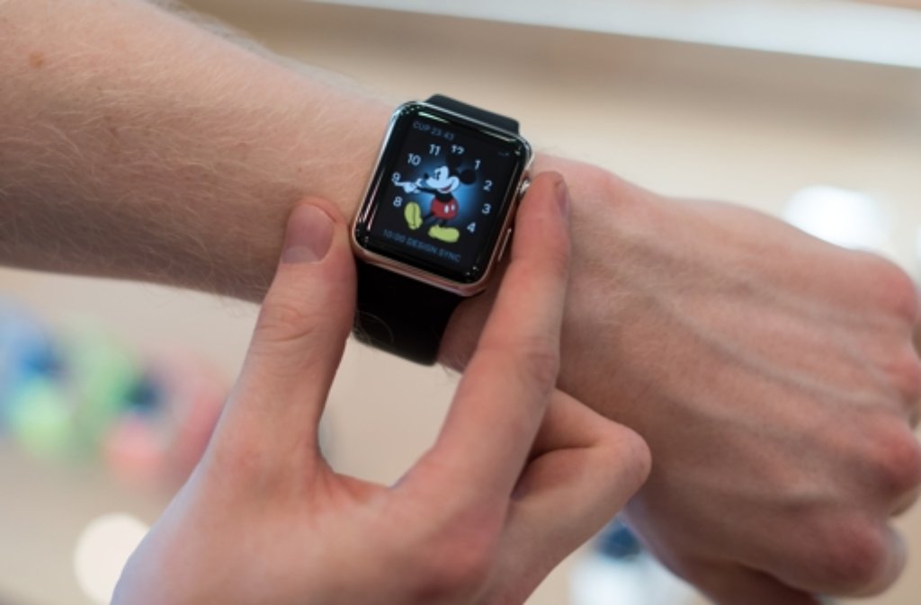 Das neueste Spielzeug für Techies: Die Apple Watch. Foto: dpa