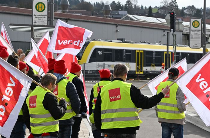 Erneuter Verdi-Streik bei der SWEG