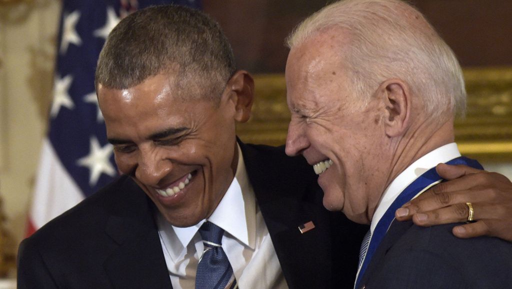 Verleihung durch Barack Obama: Joe Biden erhält Freiheitsmedaille des Präsidenten