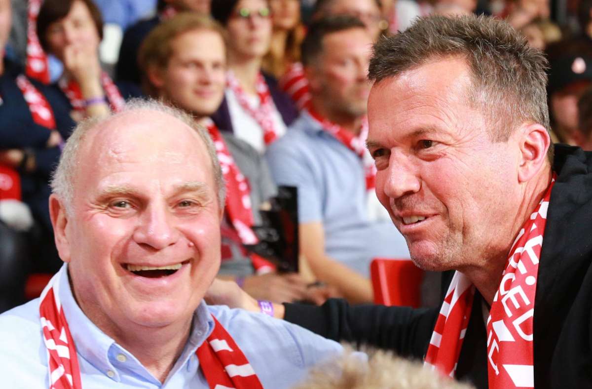 „Solange Karl-Heinz Rummenigge und ich etwas beim FC Bayern zu sagen haben, wird der bei diesem Verein nicht mal Greenkeeper im neuen Stadion.“ (Hoeneß über Lothar Matthäus)