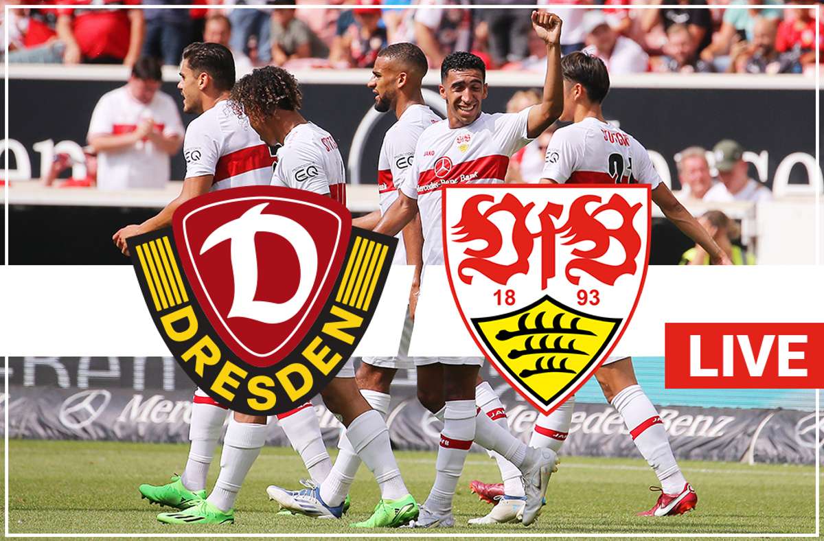 VfB Stuttgart bei Dynamo Dresden Das Spiel im Liveticker