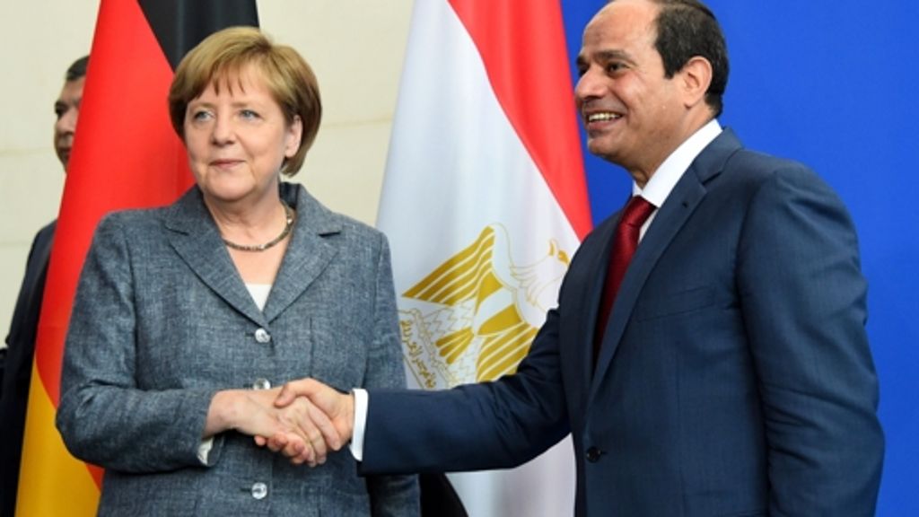 Ägyptens Präsident in Berlin: Dialog mit dem Diktator