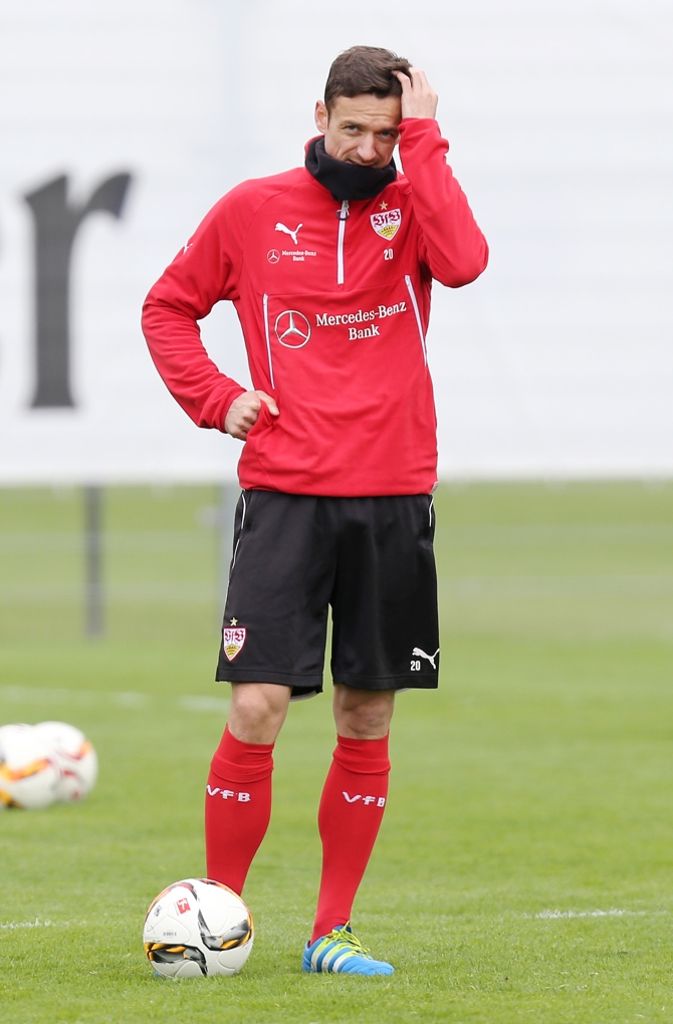 Christian Gentner ersetzte beim Abstiegsduell den kurzfristig erkrankten Lukas Rupp im Mittelfeld.