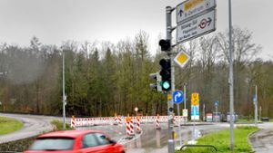 Botnanger Straße in Stuttgart vier Monate lang gesperrt