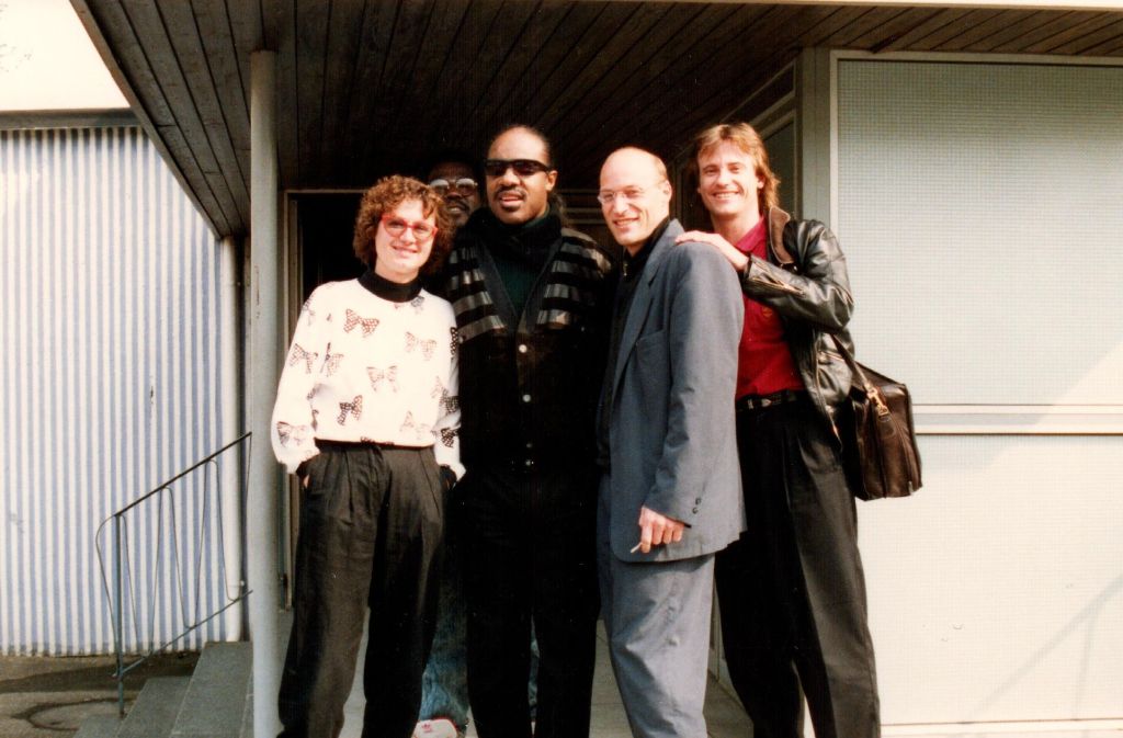 Stevie Wonder war 1996 in Ludwigsburg.