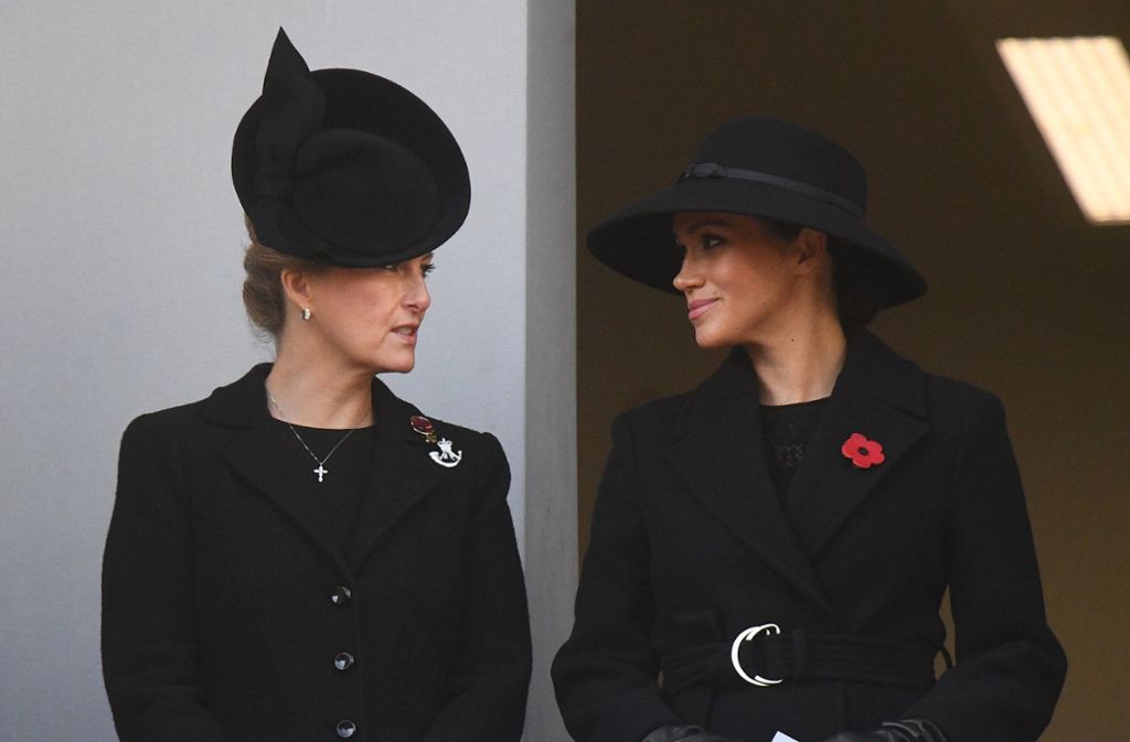 An der Zeremonie nahmen auch Herzogin Meghan und Gräfin Sophie teil.