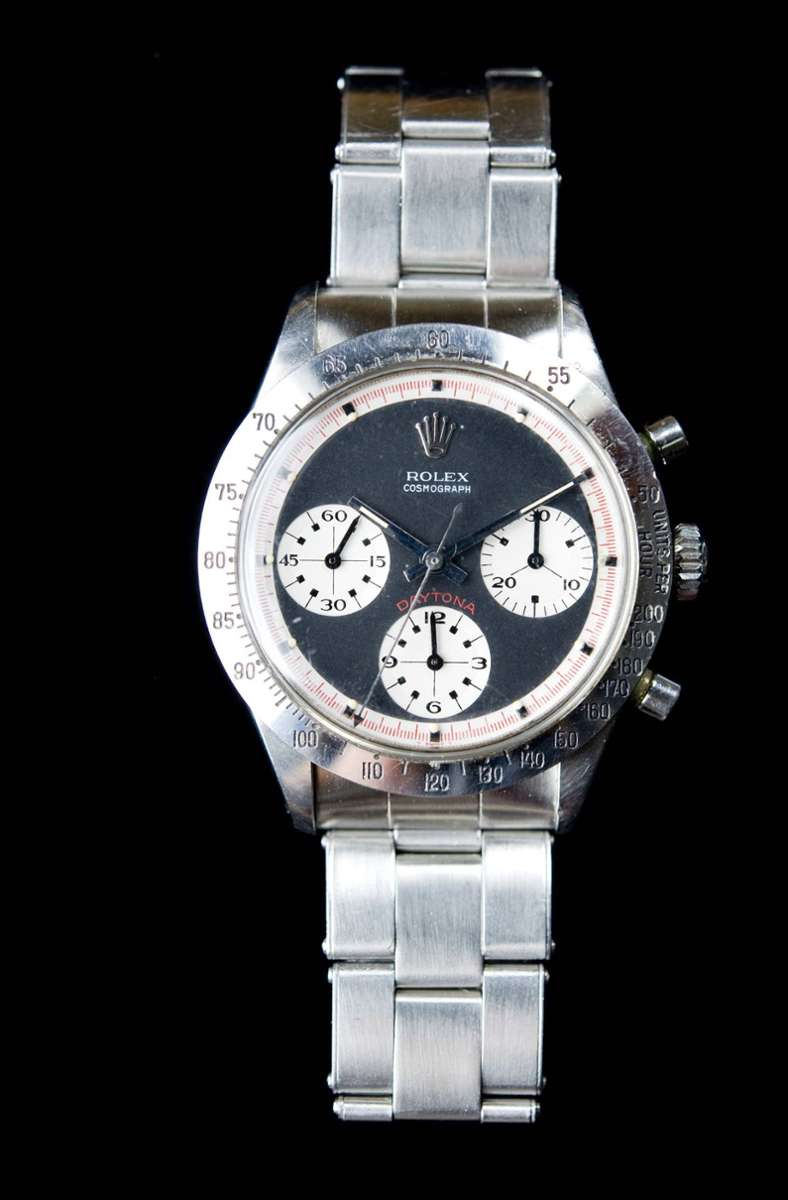 Auch diese Uhr der Schauspiellegende Paul Newman erzielte einen Rekordpreis. Die „Paul Newman Rolex Daytona“ ging 2017 für 15,3 Millionen Euro weg. Dies sei der höchste Preis, der bislang für eine Armbanduhr bei einer Auktion erzielt worden sei, teilte das Auktionshaus Philipps damals mit.