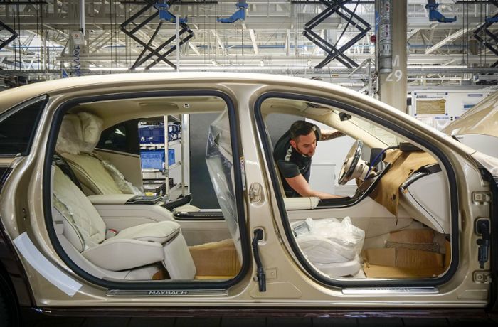 Mercedes-Werk für Luxusklassen: Einblicke in die  Goldmine von Sindelfingen
