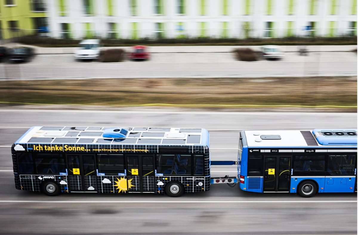 Ein Nebenprodukt von Sono Motors ist recht erfolgreich: Solarpaneele für Busse und Lastwagen.