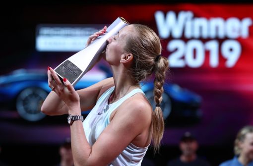 Petra Kvitova triumphiert in Stuttgart. Foto: Getty Images Europe