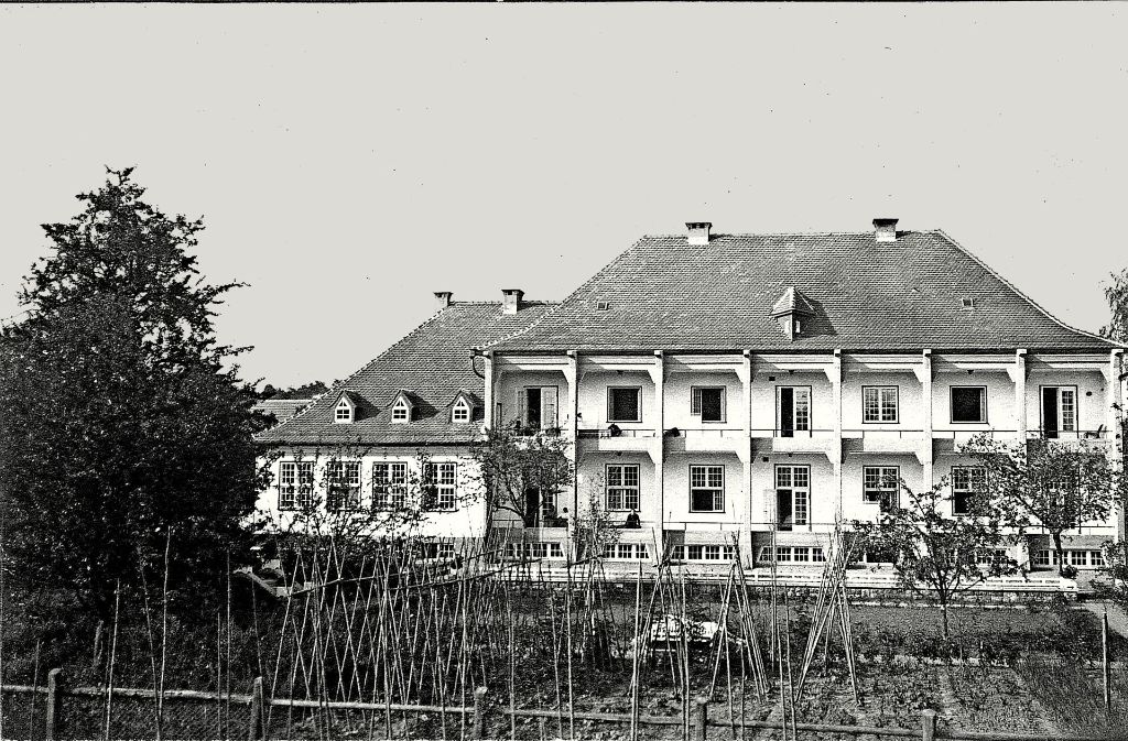 Die alte Klinik im Iahr 1923