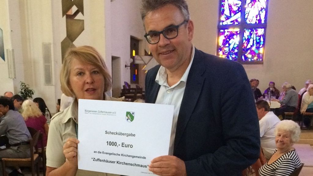 Kirchenschmaus Zuffenhausen: 1000 Euro für gutes Essen und nette Gesellschaft