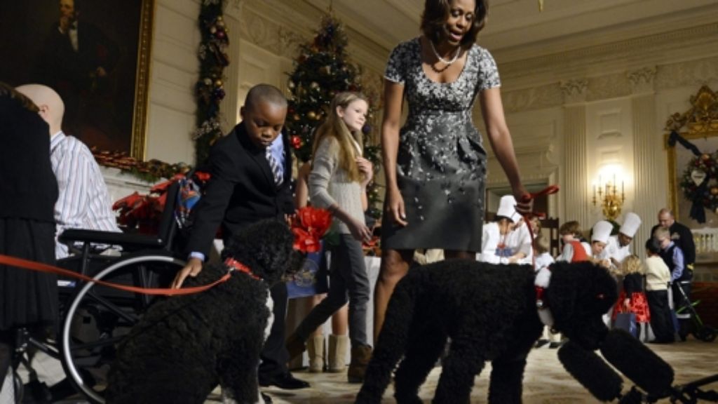 USA in Weihnachtsstimmung: First Dogs und leuchtende Weihnachtsbäume